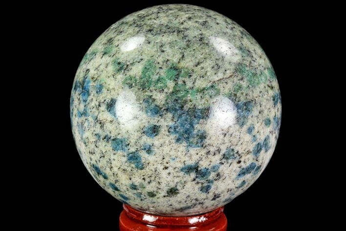 Polished K Granite Sphere - Pakistan #109746